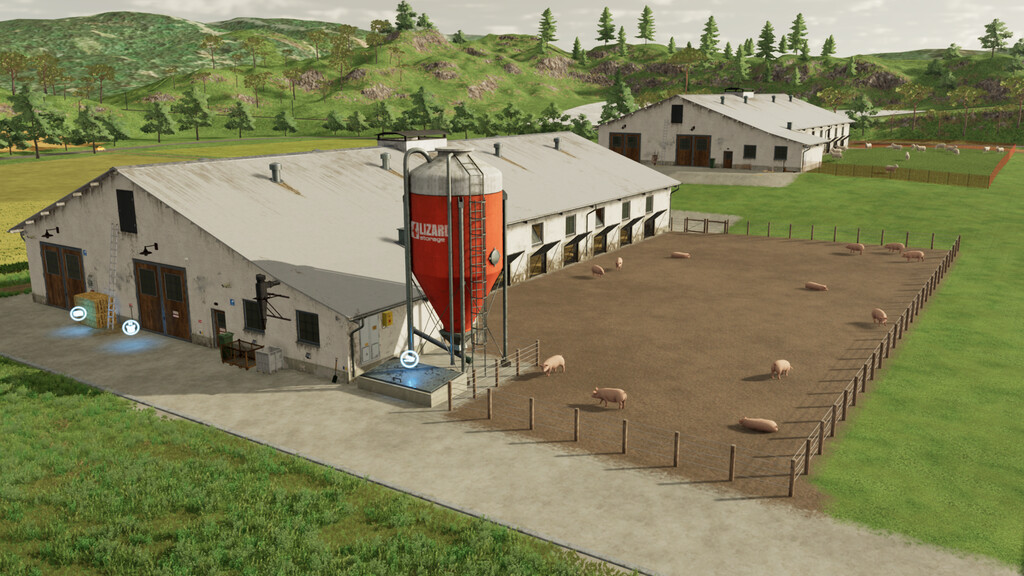 landwirtschafts farming simulator ls fs 22 2022 ls22 fs22 ls2022 fs2022 mods free download farm sim Lizard Tierställe - Bereit Für Erweiterbare Weiden 1.0.0.0