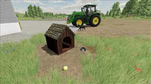 landwirtschafts farming simulator ls fs 22 2022 ls22 fs22 ls2022 fs2022 mods free download farm sim Platzierbare Hundehütte 1.0.0.0