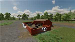 landwirtschafts farming simulator ls fs 22 2022 ls22 fs22 ls2022 fs2022 mods free download farm sim Rustikale Ställe-Paket 1.0.0.0