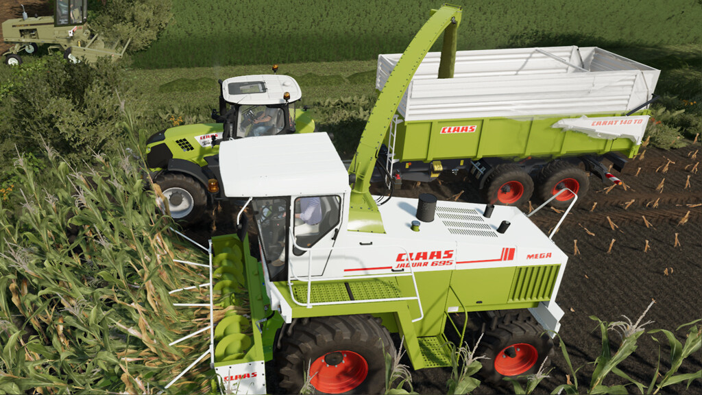 LS22,Selbstfahrer,Feldhäcksler,,CLAAS Jaguar 695