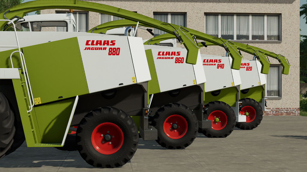 LS22,Selbstfahrer,Feldhäcksler,,CLAAS Jaguar 820-880