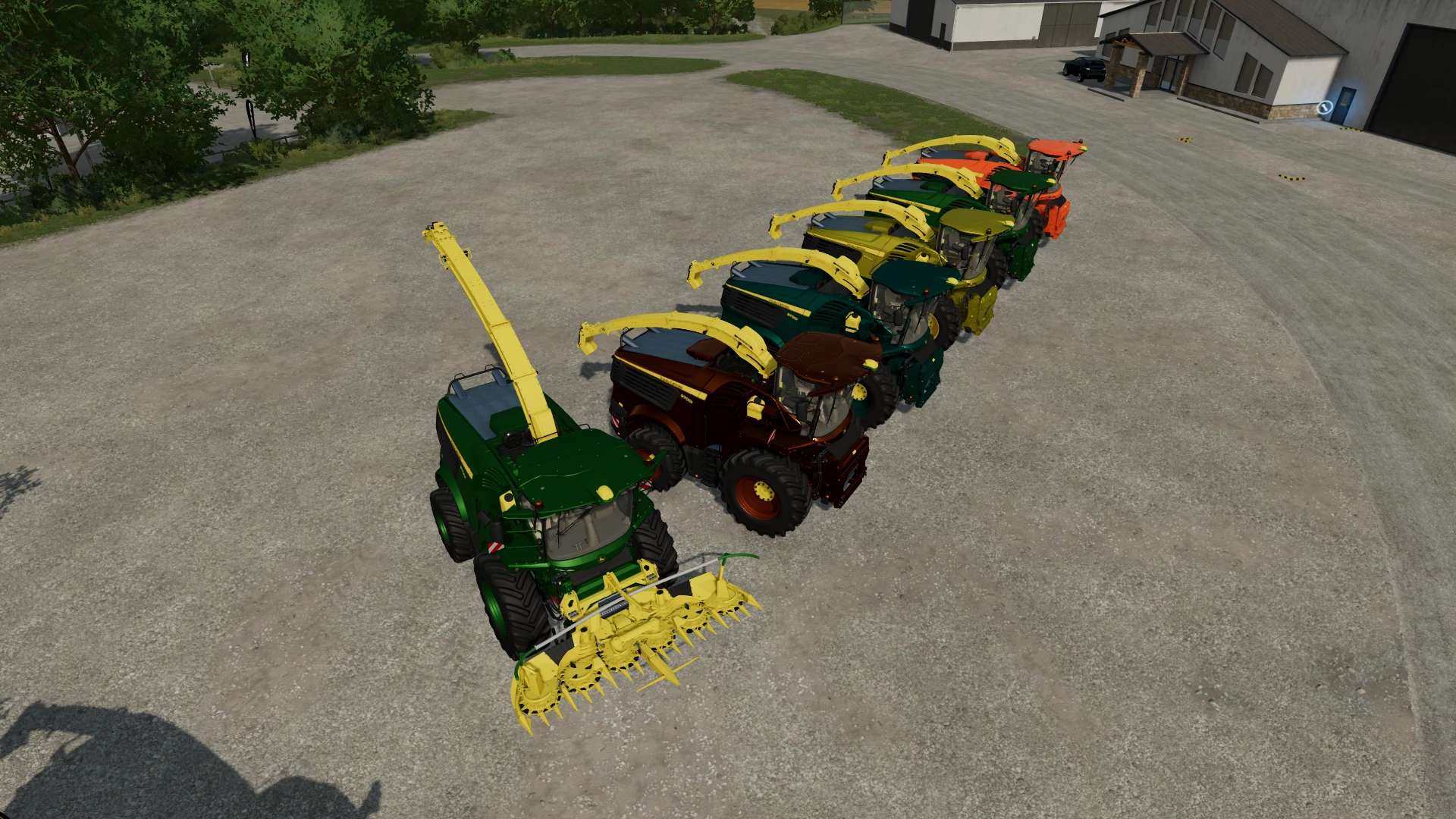landwirtschafts farming simulator ls fs 22 2022 ls22 fs22 ls2022 fs2022 mods free download farm sim John Deere Feldhäcksler Mod Pack 1.0.0
