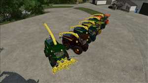 landwirtschafts farming simulator ls fs 22 2022 ls22 fs22 ls2022 fs2022 mods free download farm sim John Deere Feldhäcksler Mod Pack 1.0.0