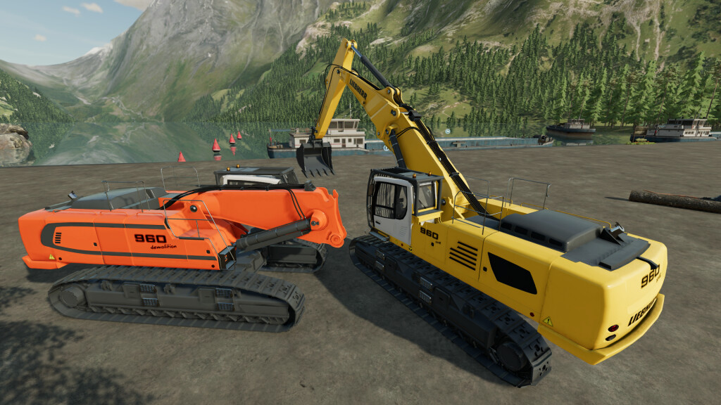 LS22,Selbstfahrer,Forstmaschinen,,Liebherr R960