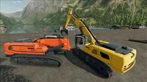 landwirtschafts farming simulator ls fs 22 2022 ls22 fs22 ls2022 fs2022 mods free download farm sim Liebherr R960 1.0.0.0