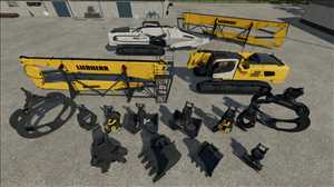 landwirtschafts farming simulator ls fs 22 2022 ls22 fs22 ls2022 fs2022 mods free download farm sim Liebherr R960 1.0.0.0