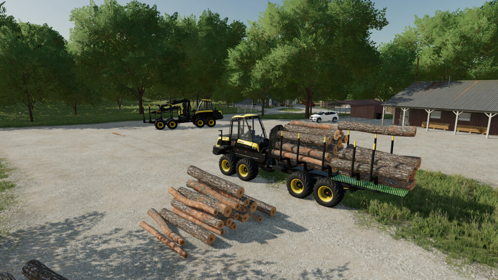 LS22,Selbstfahrer,Forstmaschinen,,Ponsse Buffalo Autoload Wood