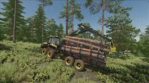 landwirtschafts farming simulator ls fs 22 2022 ls22 fs22 ls2022 fs2022 mods free download farm sim Ponsse Buffalo Autoload Wood 1.1.0.0