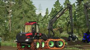 landwirtschafts farming simulator ls fs 22 2022 ls22 fs22 ls2022 fs2022 mods free download farm sim Ponsse Harvester Pack 1.0.0.0