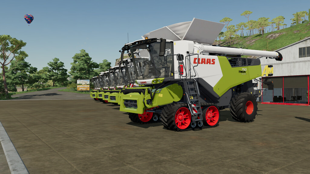 LS22,Selbstfahrer,Mähdrescher,Claas,CLAAS TRION 520-750