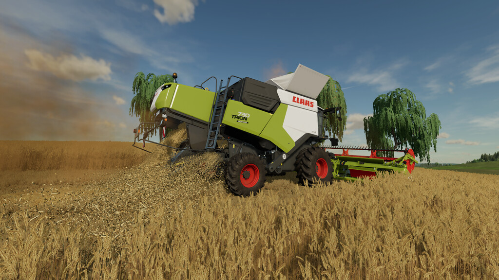 LS22,Selbstfahrer,Mähdrescher,Claas,CLAAS TRION 700