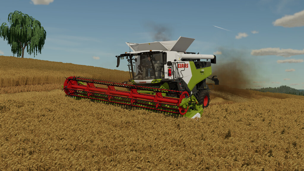 LS22,Selbstfahrer,Mähdrescher,Claas,CLAAS TRION 700