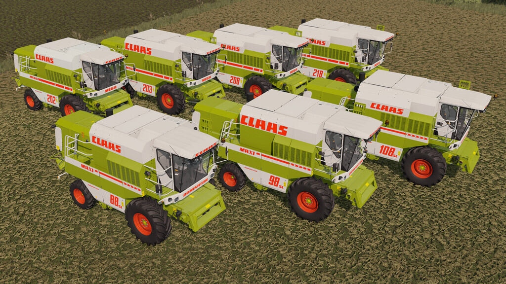 landwirtschafts farming simulator ls fs 22 2022 ls22 fs22 ls2022 fs2022 mods free download farm sim Claas Dominator Pack 1.1.0.0