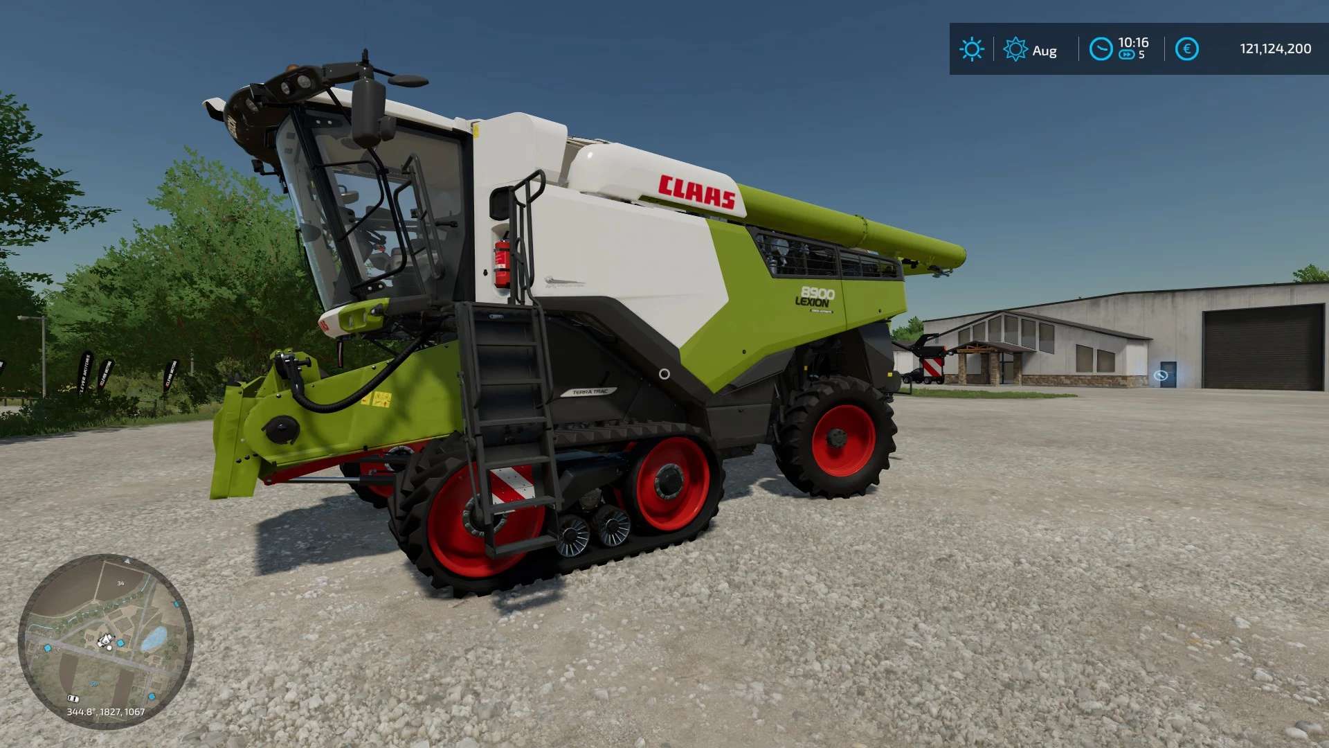 LS22,Selbstfahrer,Mähdrescher,Claas,Claas Lexion 8900