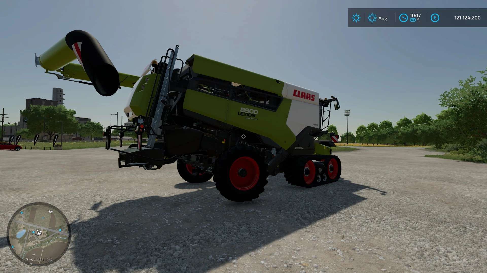 LS22,Selbstfahrer,Mähdrescher,Claas,Claas Lexion 8900