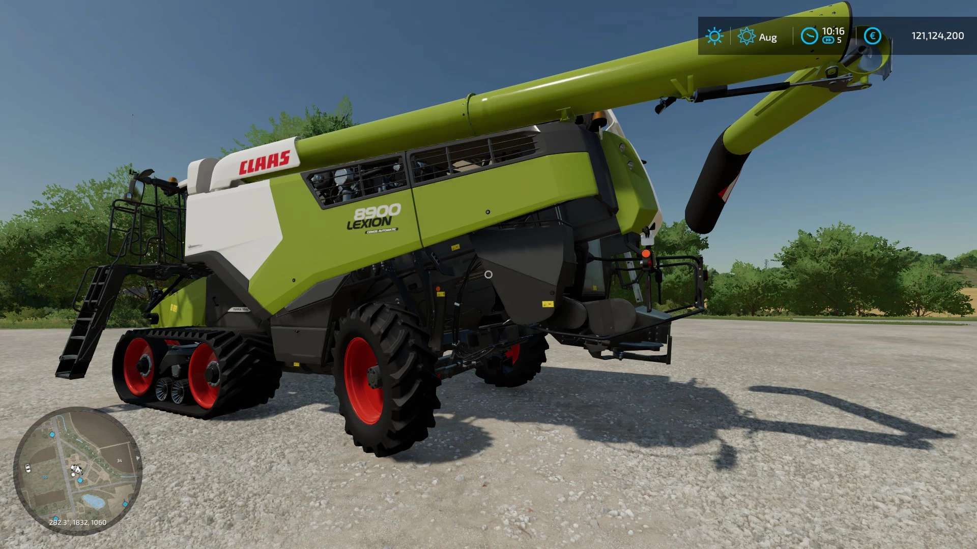 LS22,Selbstfahrer,Mähdrescher,Claas,Claas Lexion 8900