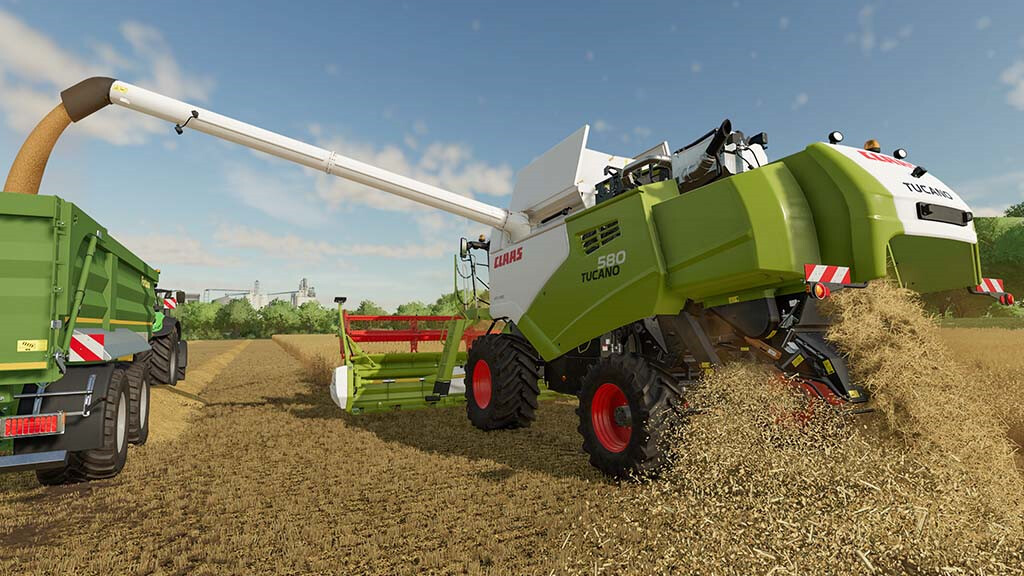 LS22,Selbstfahrer,Mähdrescher,Claas,Claas TUCANO 580