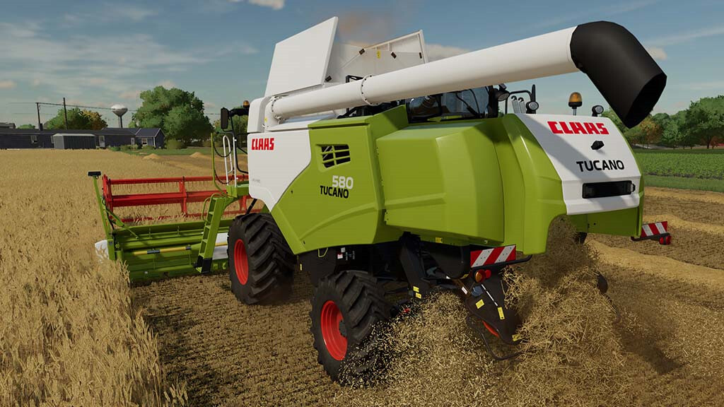 LS22,Selbstfahrer,Mähdrescher,Claas,Claas TUCANO 580