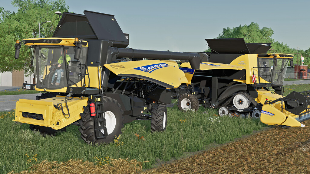 landwirtschafts farming simulator ls fs 22 2022 ls22 fs22 ls2022 fs2022 mods free download farm sim New Holland Harvester Pack 1.0.0.0