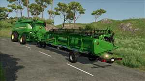 landwirtschafts farming simulator ls fs 22 2022 ls22 fs22 ls2022 fs2022 mods free download farm sim John Deere T-Serie und 600X Schneidwerke 1.2.0.0