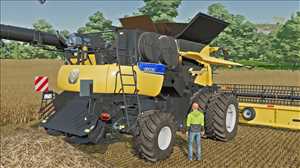 landwirtschafts farming simulator ls fs 22 2022 ls22 fs22 ls2022 fs2022 mods free download farm sim New Holland Harvester Pack 1.0.0.0