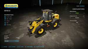 landwirtschafts farming simulator ls fs 22 2022 ls22 fs22 ls2022 fs2022 mods free download farm sim FS22 New Holland W190 D 1.0