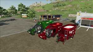landwirtschafts farming simulator ls fs 22 2022 ls22 fs22 ls2022 fs2022 mods free download farm sim SelfLine Feeder Mod Pack 1.0.0.0