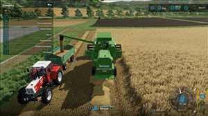 landwirtschafts farming simulator ls fs 22 2022 ls22 fs22 ls2022 fs2022 mods free download farm sim Manuelle Mähdrescherentladung 1.0.0.1