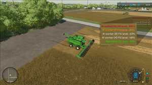 landwirtschafts farming simulator ls fs 22 2022 ls22 fs22 ls2022 fs2022 mods free download farm sim Mähdrescher-Füllmonitor 1.0.0.0