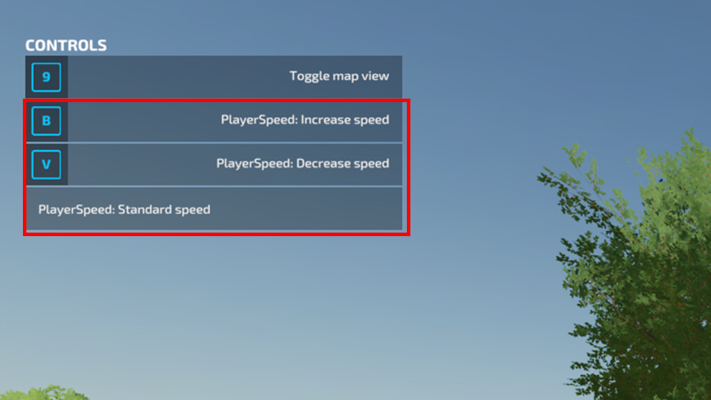 Mod Player Speed