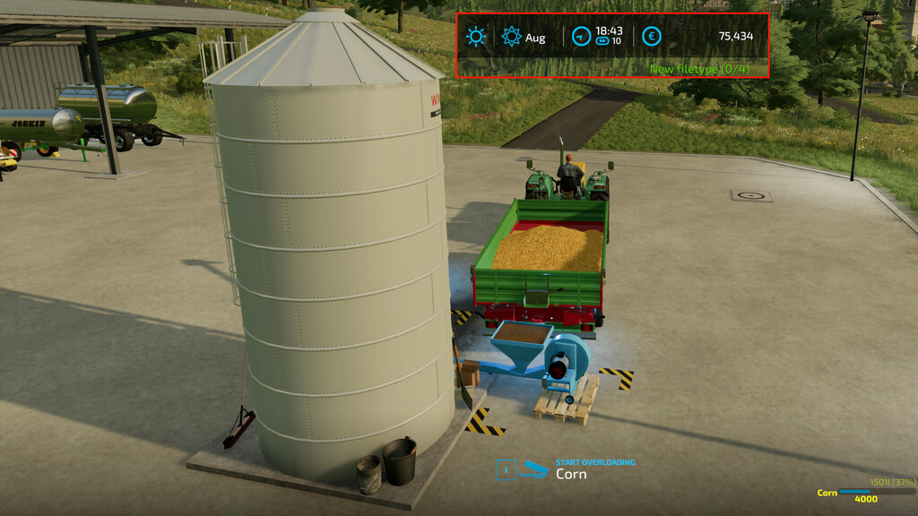 landwirtschafts farming simulator ls fs 22 2022 ls22 fs22 ls2022 fs2022 mods free download farm sim Silo Fülltyp Begrenzung 1.0.0.0