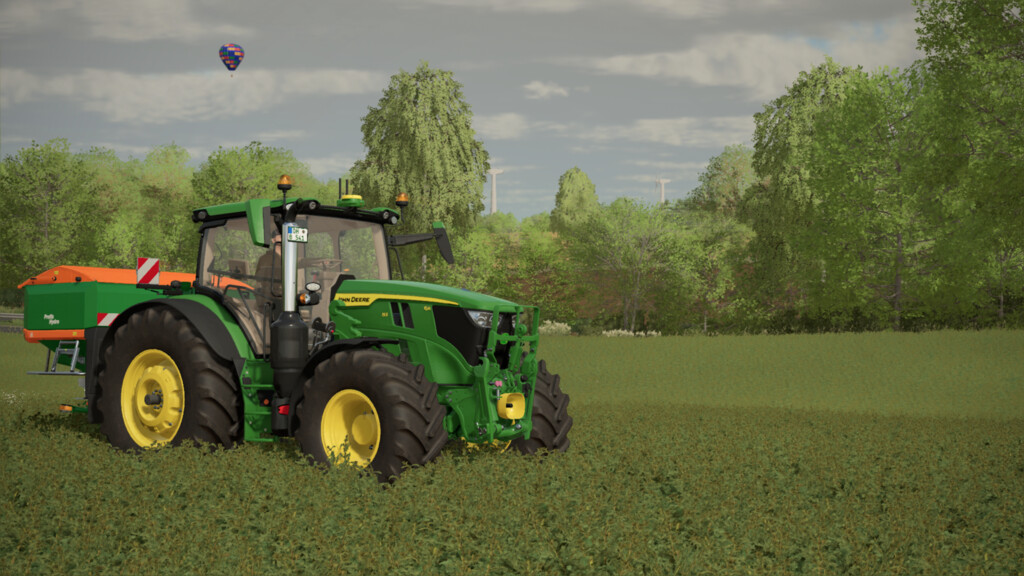 LS22,Traktoren,John Deere,6000,John Deere 6R Mittelgroßer Rahmen