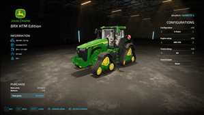 landwirtschafts farming simulator ls fs 22 2022 ls22 fs22 ls2022 fs2022 mods free download farm sim John Deere 8R, 8RX und 8RT 1.0