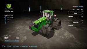 landwirtschafts farming simulator ls fs 22 2022 ls22 fs22 ls2022 fs2022 mods free download farm sim John Deere 8RX TURBO + BIG CRAWLERS 1.0