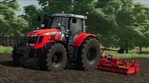landwirtschafts farming simulator ls fs 22 2022 ls22 fs22 ls2022 fs2022 mods free download farm sim Massey-Ferguson 7600-7700 Large Chassis 1.0.0.0