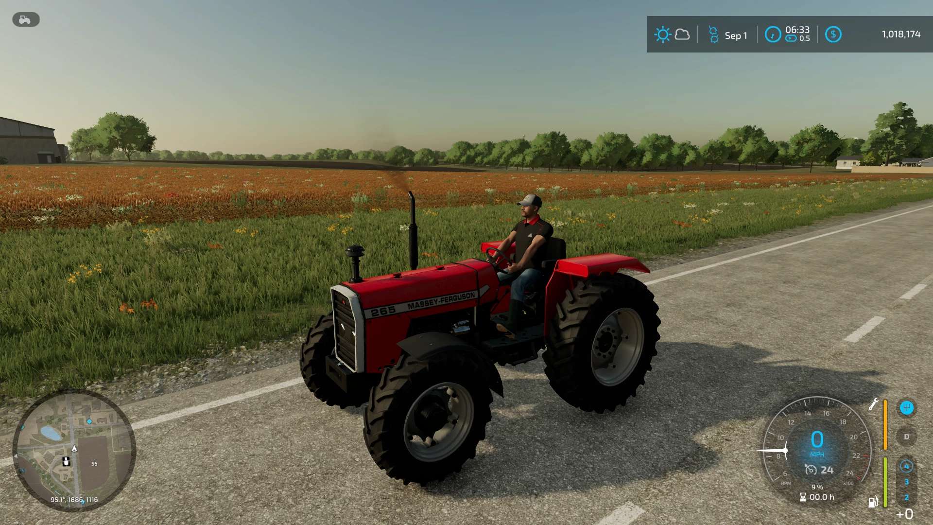 landwirtschafts farming simulator ls fs 22 2022 ls22 fs22 ls2022 fs2022 mods free download farm sim Massey Ferguson 265 1.0.0.0