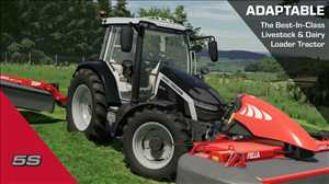 landwirtschafts farming simulator ls fs 22 2022 ls22 fs22 ls2022 fs2022 mods free download farm sim Massey Ferguson 5S 2023 1.1.0.0