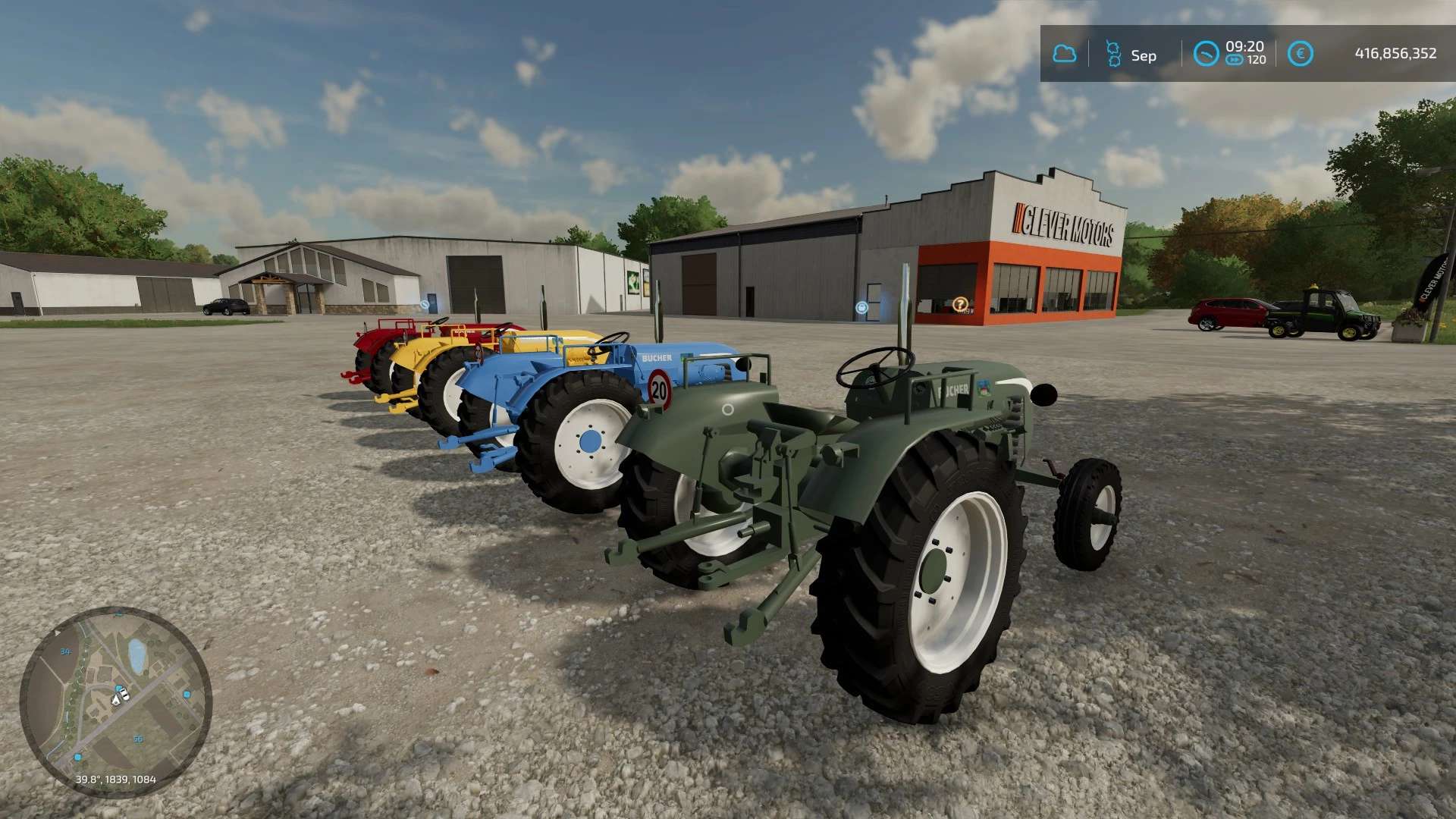 LS22,Traktoren,Oldtimer,,Bucher 4cyl Beta Mod