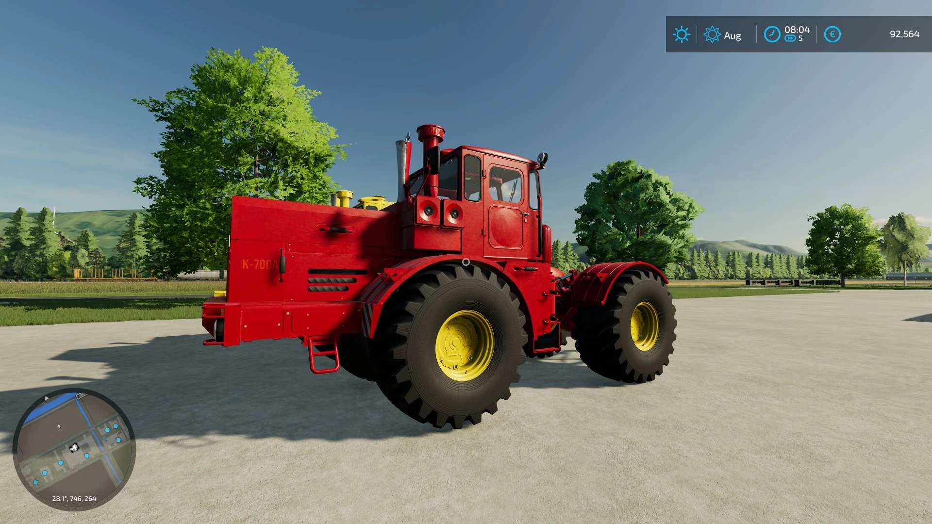 LS22,Traktoren,Ostalgie,,Kirowez K-700A/K-701