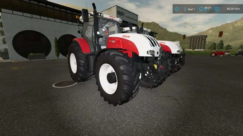 LS22,Traktoren,Steyr,,Steyr CVT Traktor Mod Pack