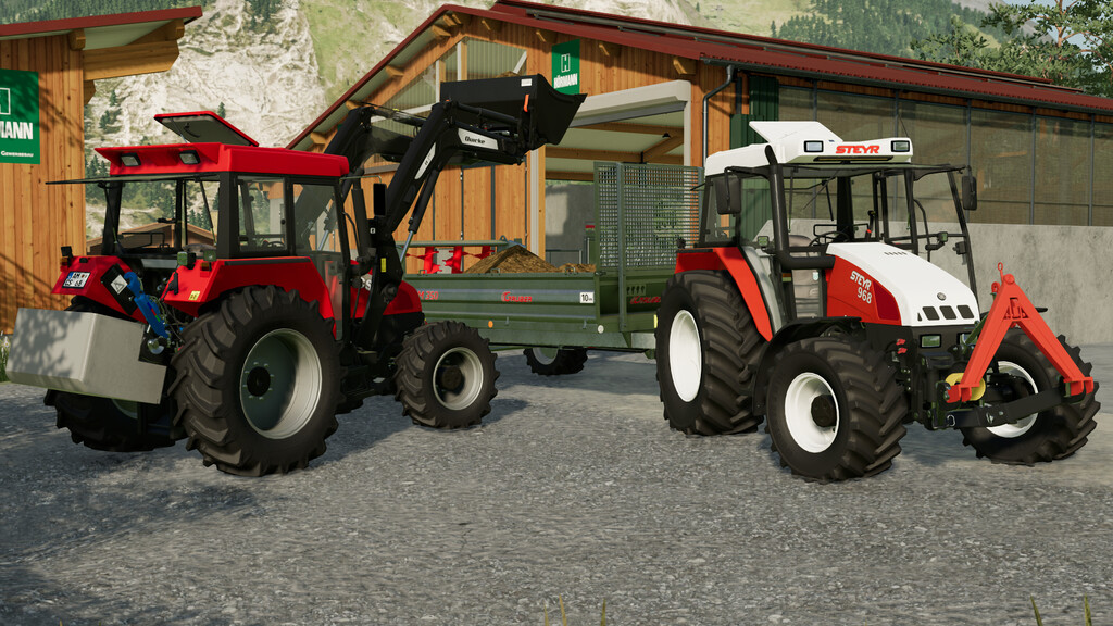 LS22,Traktoren,Steyr,,Steyr Case 900er Series