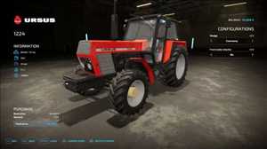 landwirtschafts farming simulator ls fs 22 2022 ls22 fs22 ls2022 fs2022 mods free download farm sim URSUS 1224 1.0