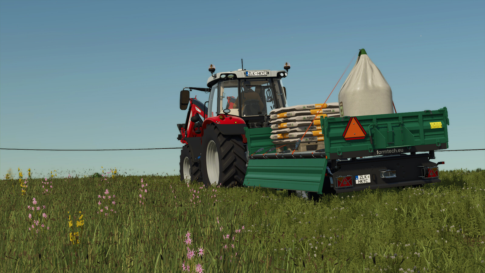 LS25,Anhänger,Einachser,,Farmtech EDK 650