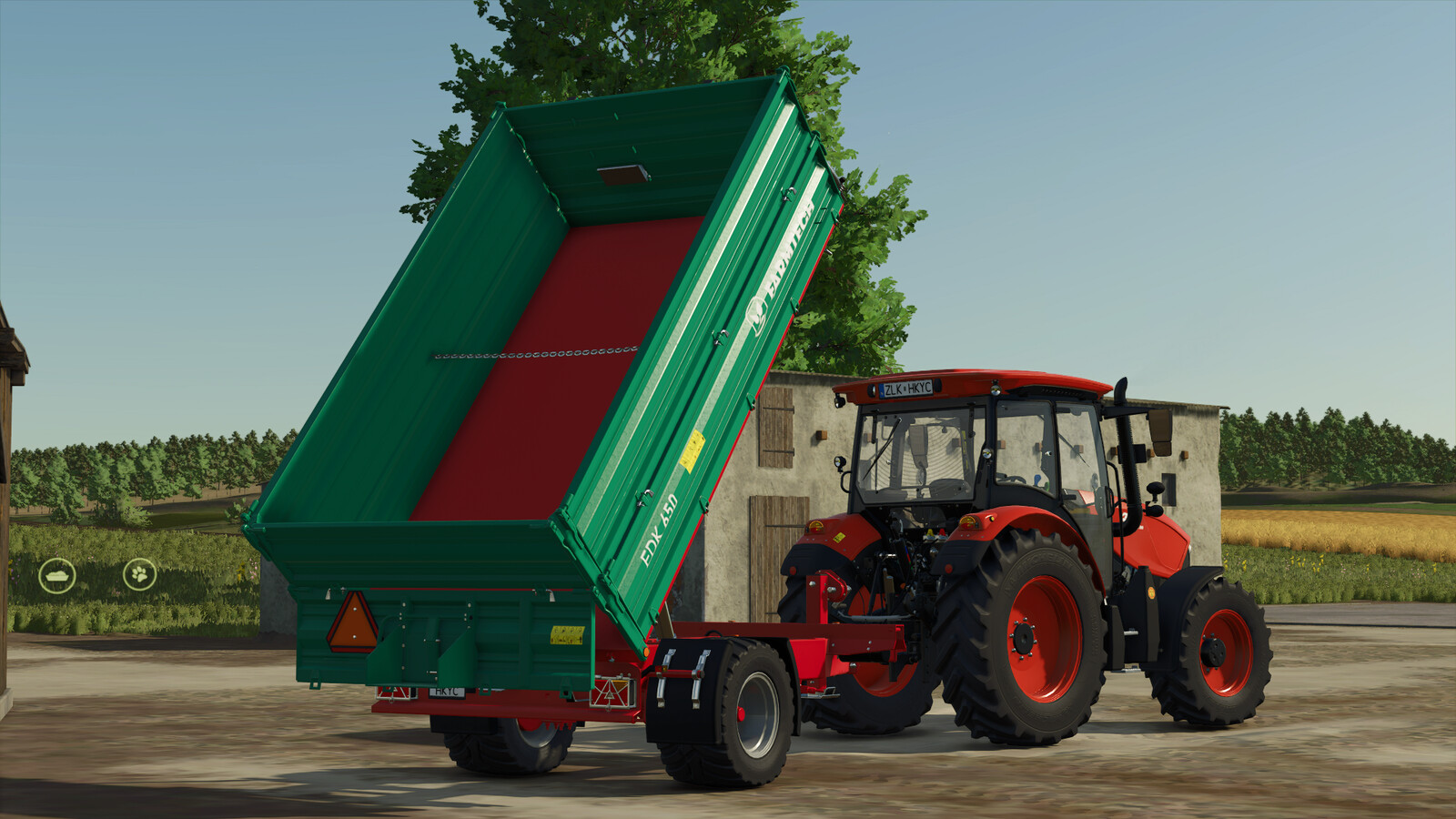 LS25,Anhänger,Einachser,,Farmtech EDK 650