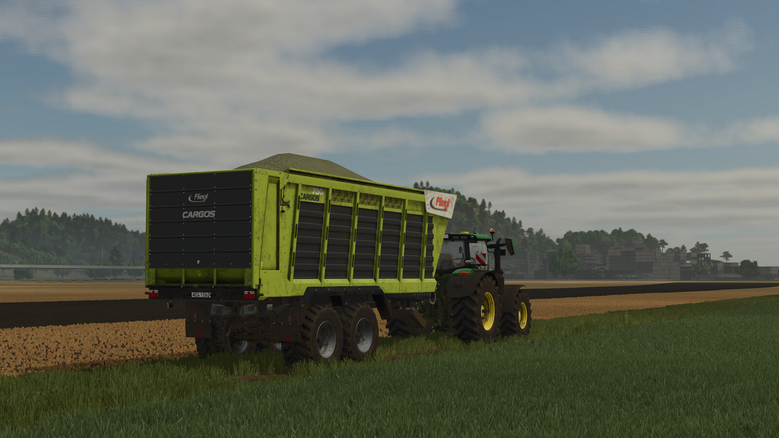LS25,Anhänger,Silage,,Fliegl CARGOS 750/760