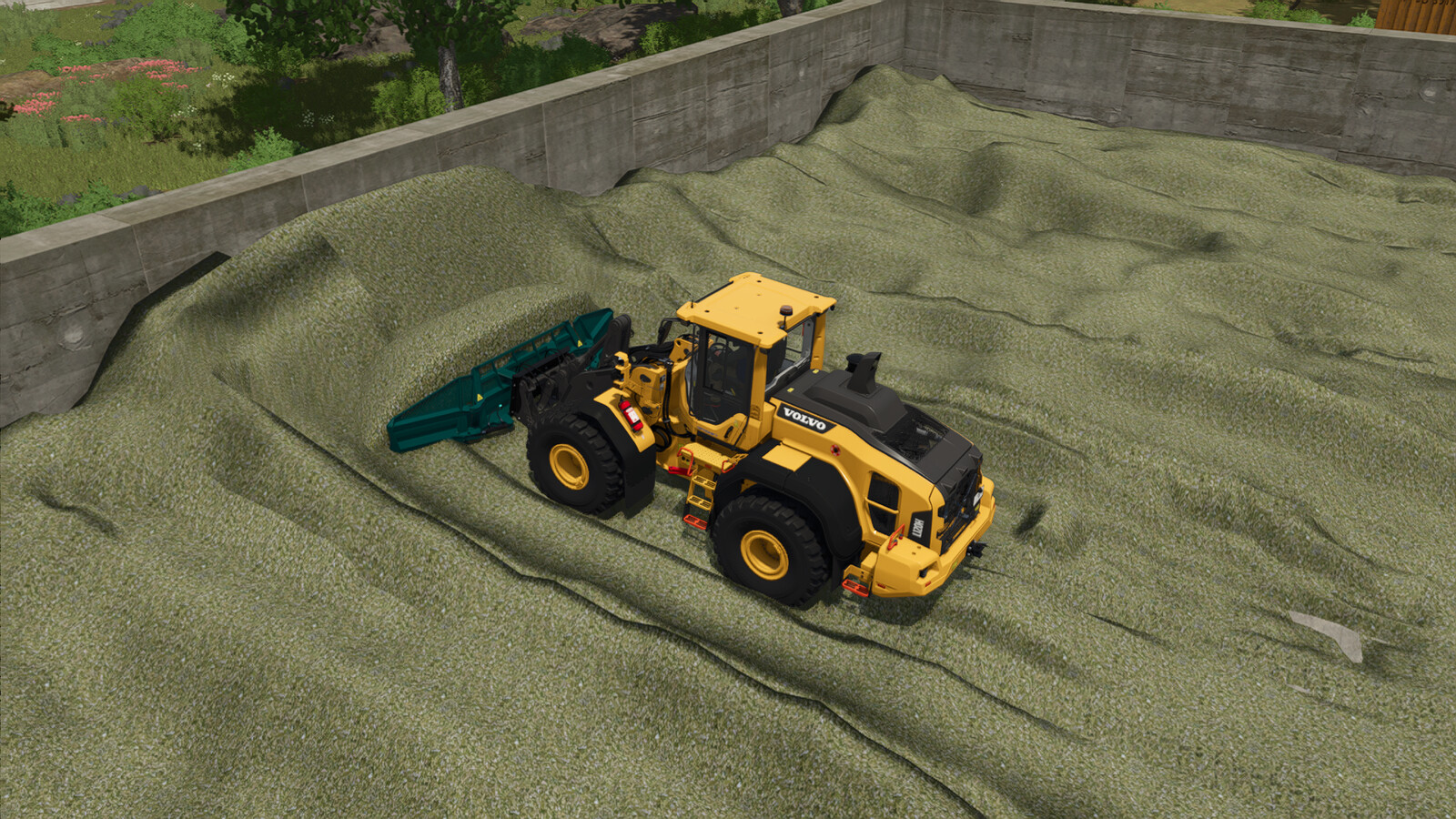 LS25,Geräte,Anbauwerkzeuge,Radlader,Prinoth Radlader Schiebeschild