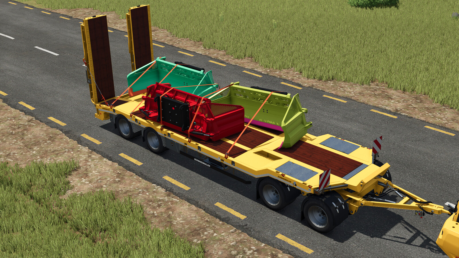 LS25,Geräte,Anbauwerkzeuge,Radlader,Prinoth Radlader Schiebeschild