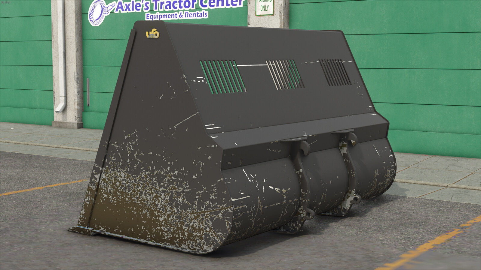 landwirtschafts farming simulator ls fs 25 2025 ls25 fs22 ls2025 fs2025 mods free download farm sim UFO Leichtgutschaufel 1.1.0.0