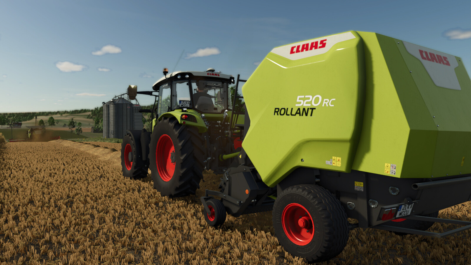 LS25,Geräte,Ballentechnik,Rundballenpressen,Claas Rollant 520