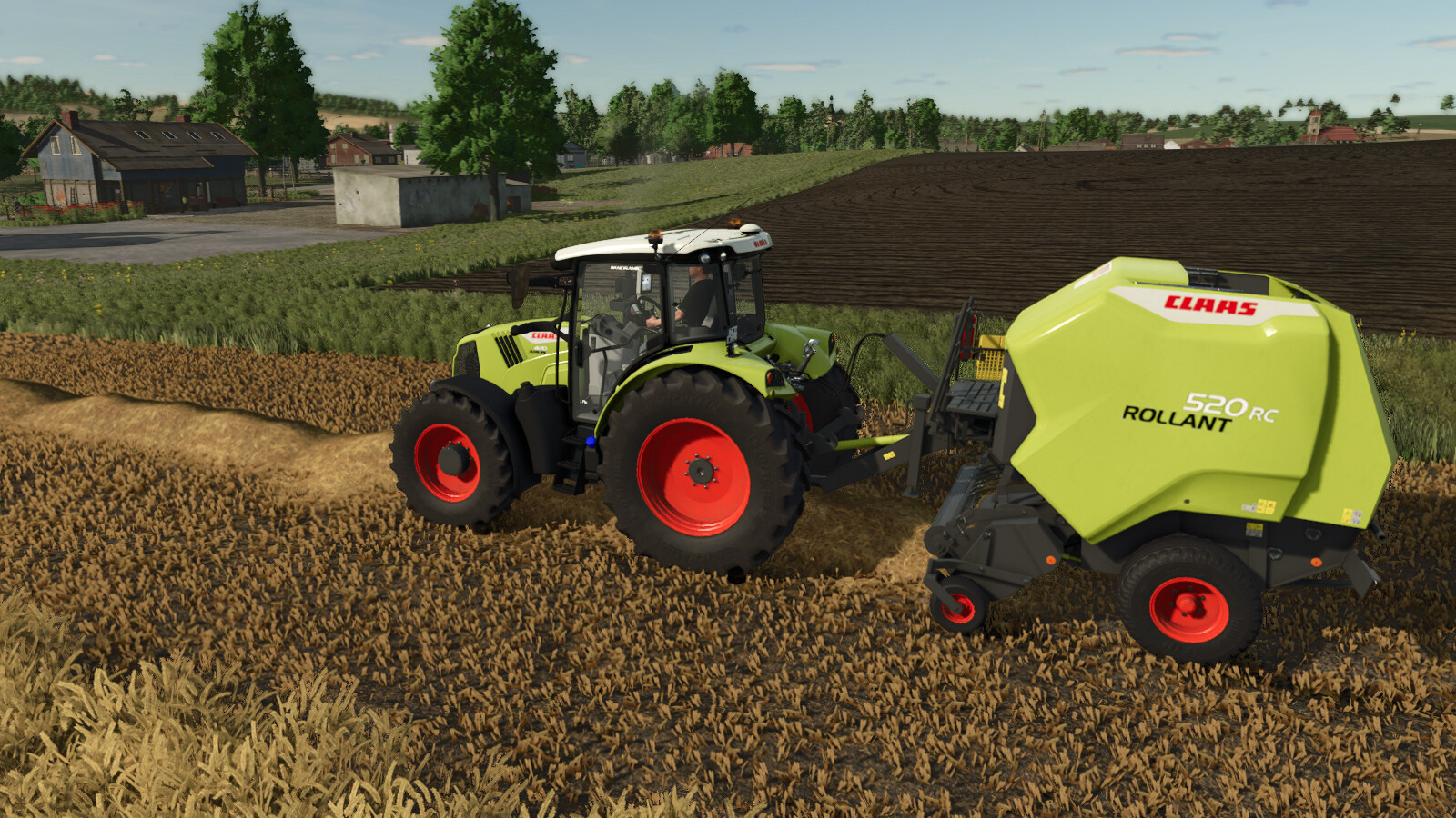 LS25,Geräte,Ballentechnik,Rundballenpressen,Claas Rollant 520